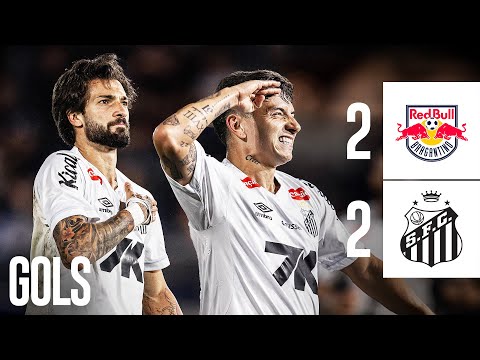 RB BRAGANTINO 2 X 2 SANTOS | GOLS | BRASILEIRÃO (28/09/25)