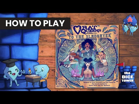 Rat Queens: To the Slaughter Board Game - How to Play. With Stella & Tarrant