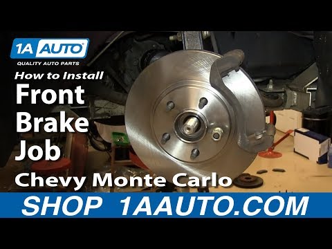 How to Replace Front Brakes 00-04 Chevy Monte Carlo