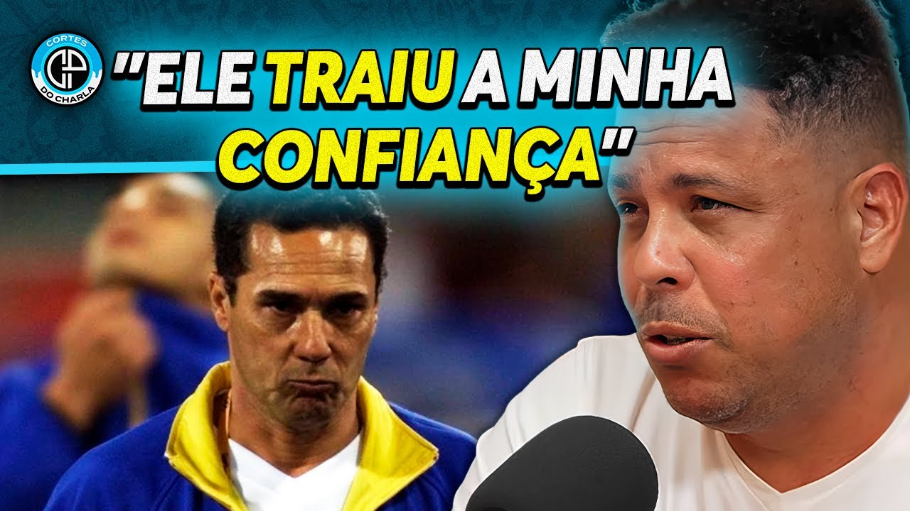 RONALDO REVELA TRETA COM LUXEMBURGO