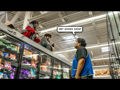 Sleeping Over at Walmart!