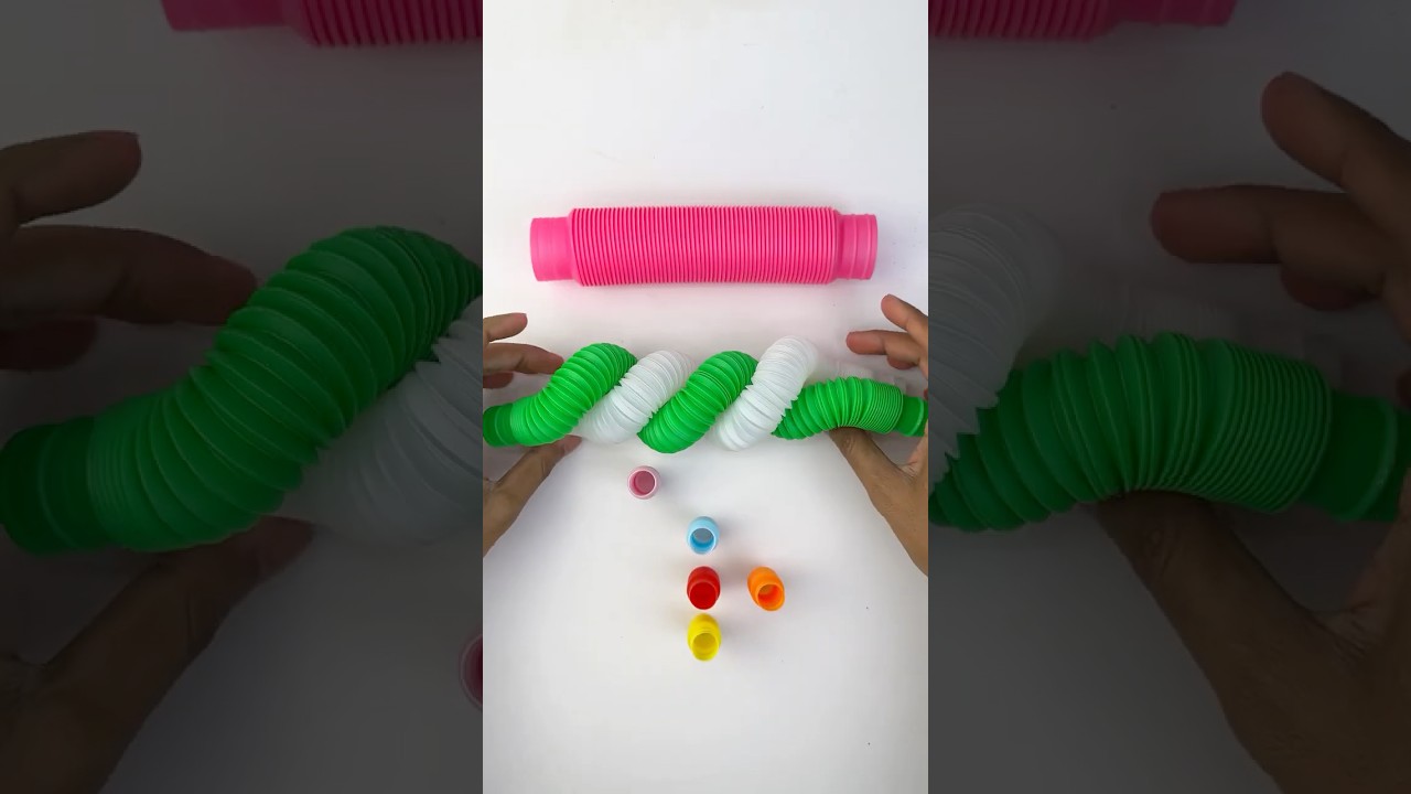 Fastest Pop Tube Cracker in the World #diy #asmr #satisfying #creative