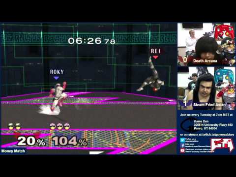 [2015-07-07] Smash Den Weekly - SSBM - Death Arcana vs Steam Fried Asian