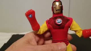 🤖 Custom IRON MAN with vintage head. 🤖 © MEGO WGSH FTC
