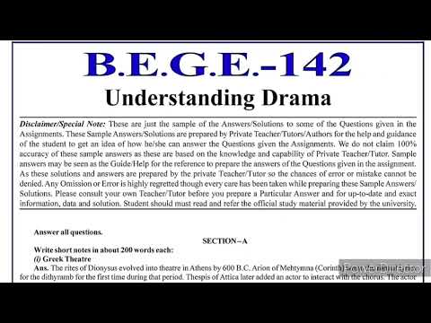 BEGE 142 Solved Assignment 2022-23 | BEGE 142 Solved Assignment 2022-2023 PDF | BEGE 142 BAG IGNOU