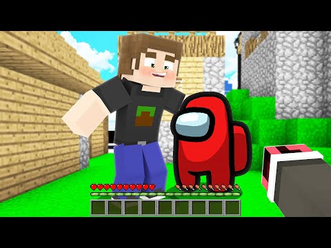 AMONG US BEBEĞİ EVLAT EDİNDİM! 👶🏻 - Minecraft