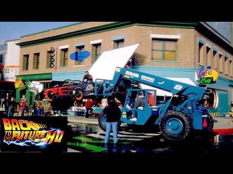 Rare Behind the scenes look at Back to the Future II & III