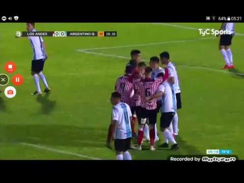 Fútbol Argentino. Los Andes - Argentino de Quilmes. Fecha 3. Primera B Metropolitana 2019/20. PFA.