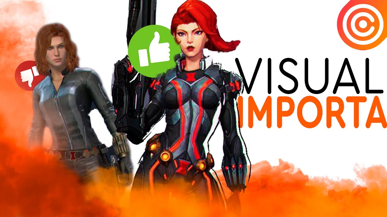 A diferença BRUTAL de VISUAIS entre MARVEL RIVALS e MARVEL AVENGERS