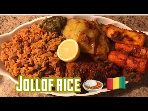 Jollof rice 🍛 w/Guinea cook 🇬🇳