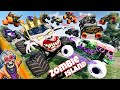 Monster Jam Zombie Island Compilation #19 | Racing, Freestyle, and High Speed Jumps