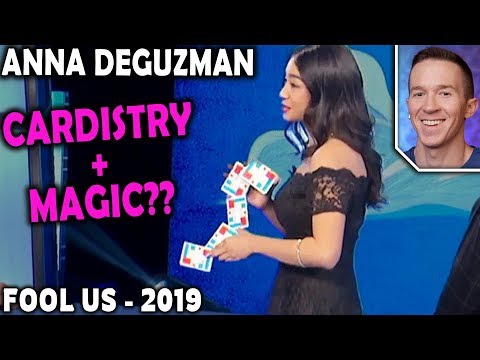 Magician REACTS to Anna DeGuzman on Penn and Teller FOOL US 2019