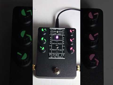 Ivy Pedals Filter IV - NEON Pink/Green 2025 image 9