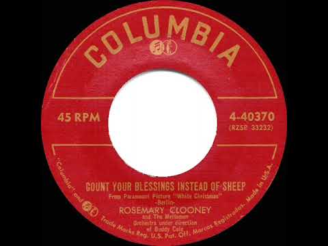 1954 Rosemary Clooney - Count Your Blessings (Instead Of Sheep) (45/78 single version)