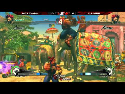 Tokido vs MBR - Canada Cup Gaming 2012 SFIV