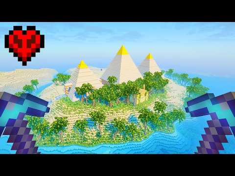 I TRANSFORMED THE DESERT In Minecraft Hardcore