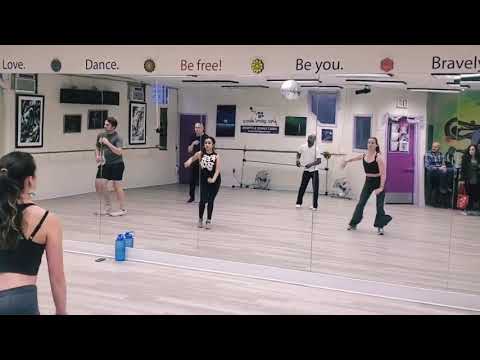 Salsa Caleña Footwork at Free Spirit Dance