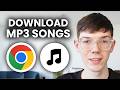 How To Download MP3 Songs From Google Chrome Tutorial