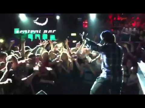 Mann performing at Central Park Galway