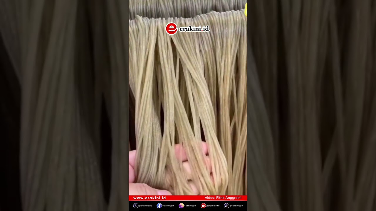 Intip Pembuatan Bihun Ubi Jalar