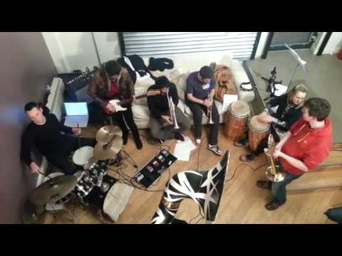 Renegade Brass Band jamming @ Joe Buhdha's Studio
