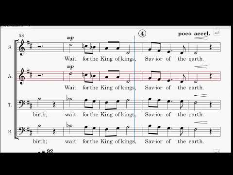 Waiting for Bethlehem's Light ALTO