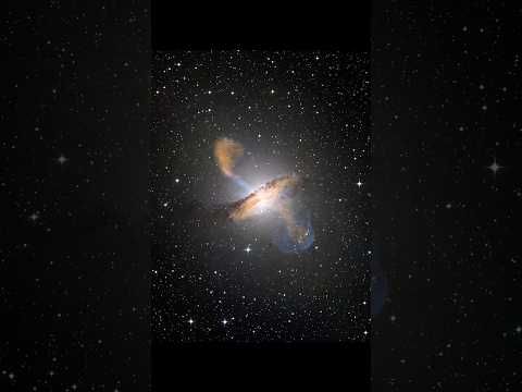 Centaurus A, The Bright Galaxy, A Most Detailed Image Ever Observed, #shorts