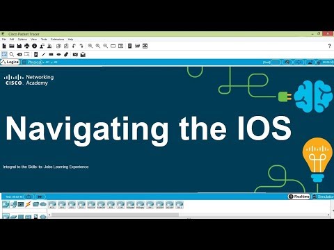 Packet TracerV7.2 - Navigating the IOS