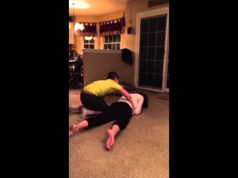 Aunt Courtney Wrestles ▶1:17