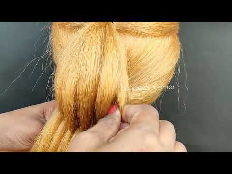 Bubble braid hairstyle tutorial