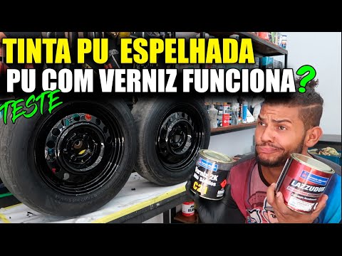 PU PAINT WITH VARNISH IS MORE MIRRORED - TEST AND LEARN THE REAL TRICK!