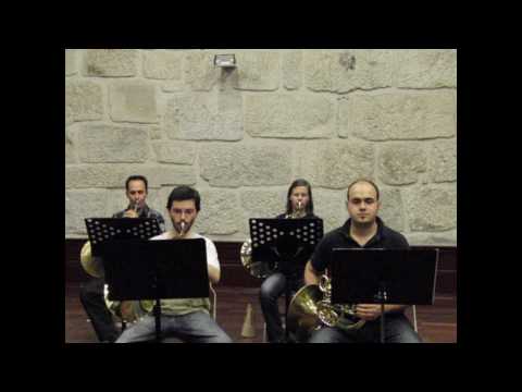 Quartet for Horns (La Chasse) - Langley / Quarteto Portugues de Trompas
