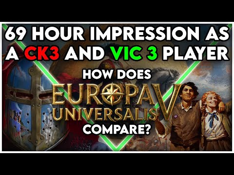 EU5 Compared to Victoria 3, EU4, CK3 and other Paradox Games | Europa Universalis 5 Impressions
