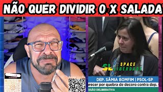 Samia bonfim chora por Glauber Braga, estremamente patético.