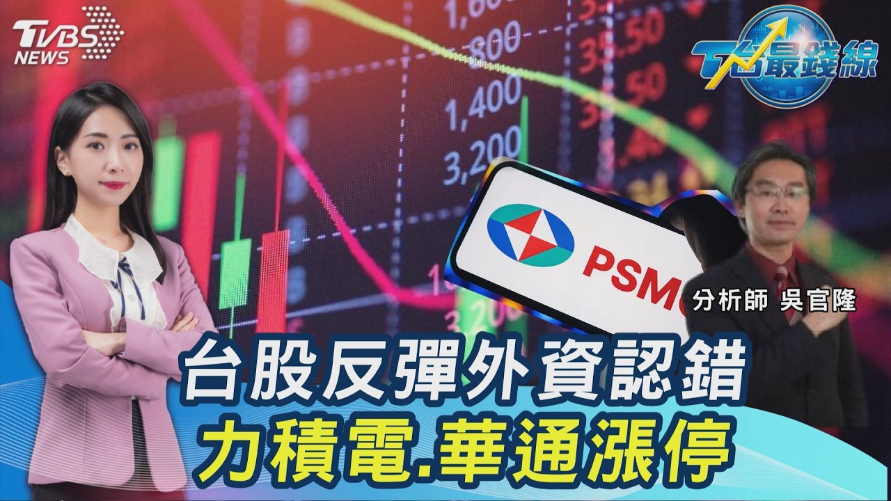 軋爆近9萬口空單？ 台股強漲千點！ 外資認錯買904億！力積電、華通漲停