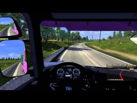 Euro Truck Simulator 2 Scania Poznaň - Aberdeen