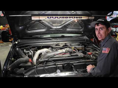 Ford 6.0 Blue spring upgrade and fuel pressure test