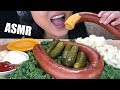 ASMR EATING GIANT SAUSAGE CHEESE DIP Real Eating Sounds Social Eating ASMR Phan