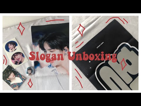 Unboxing Hyunjin Slogan from Jinny_hhj ✨