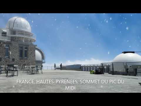 AMBIANCE SOMMET DU PIC DU MIDI FRANCE