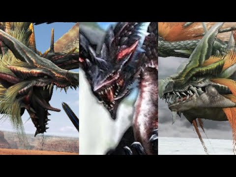 All Berukyurosu/Doragyurosu and Zenaserisu Roars (Monster Hunter Frontier Z)