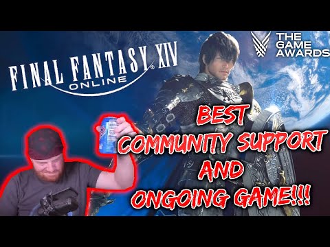 Krimson KB Reacts: FFXIV WINS BEST COMMUNITY SUPPORT AND ONGOING GAME AWARD!!!!! - Game Awards 2021