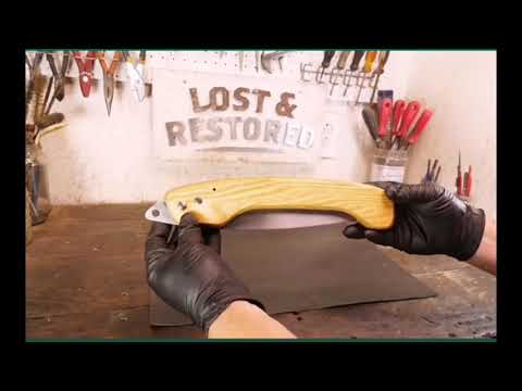 修复古董断裂剪枝锯（Repair antique broken pruning saw）