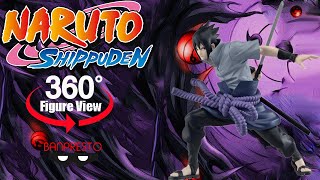 Naruto: Shippuden Sasuke Uchiha Vol. III Vibration Stars Banpresto Figure 360° View