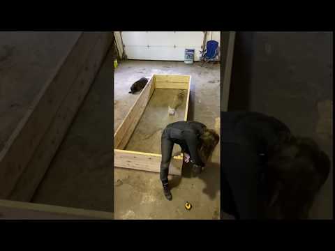 How to Build a Raised Garden Bed - 4' x 10' x 20' - Video 1 of 2