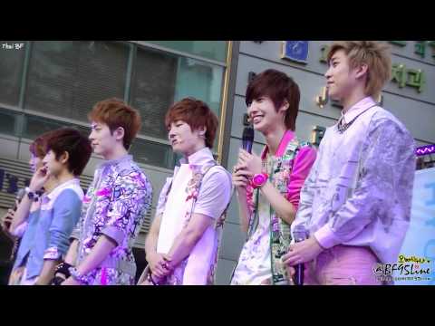 [FanCam] 120617 BOYFRIEND at Guerilla Concert - Talk Part2