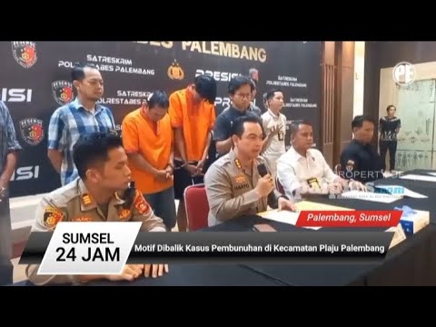Motif Dibalik Kasus Pembvnuh4n di Kecamatan Plaju Terungkap