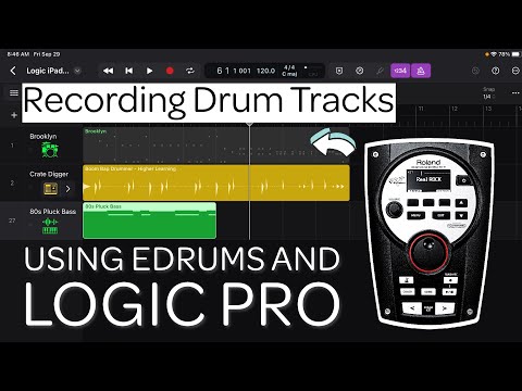 How to Connect Roland Drums to Logic Pro for iPad
