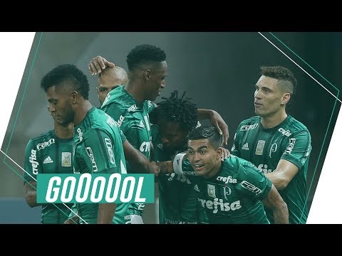 Gols - Palmeiras 2 x 0 Botafogo  - Brasileirão 2017