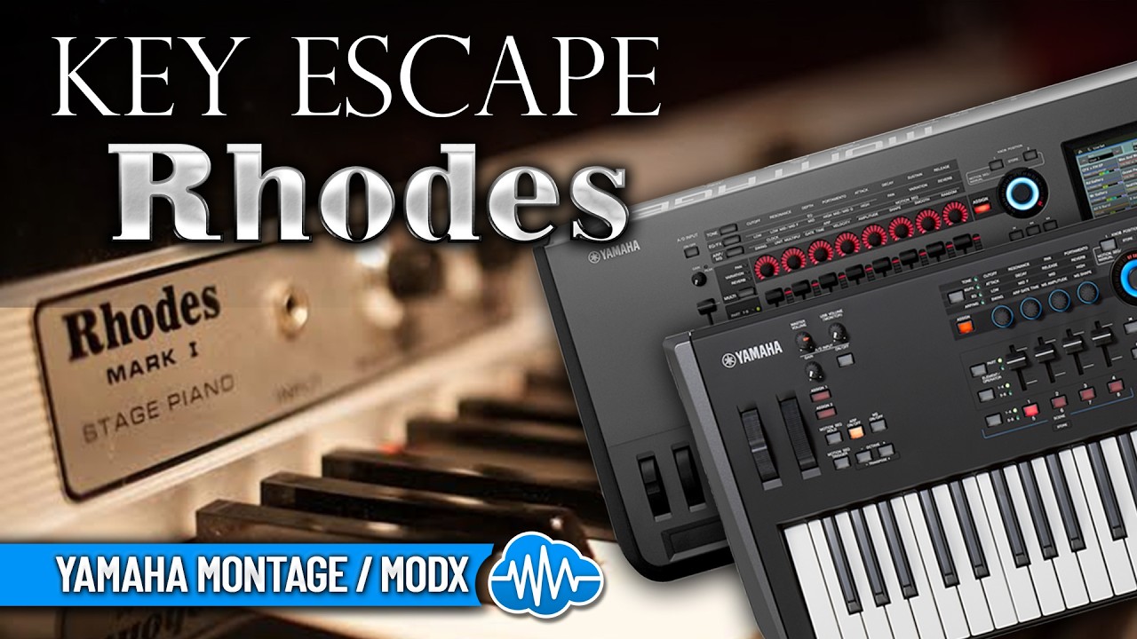 EVL002 - Key Escape - Rhodes - Yamaha MONTAGE / M - Video Preview 1